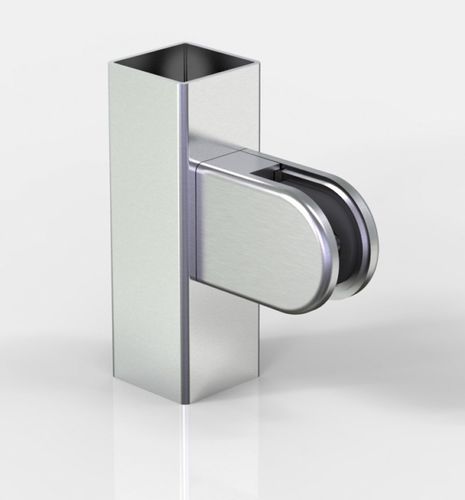 Pince à verre en zinc - PAULI FRANCE  - en verre / pour balcon / pour intérieur