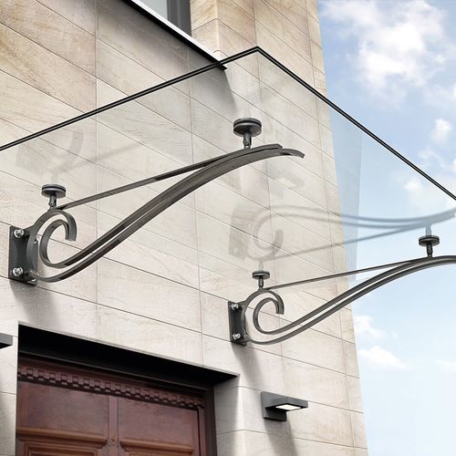 Auvent pour porte - S-03 - PAULI FRANCE  - pour fenêtre / en aluminium / en inox