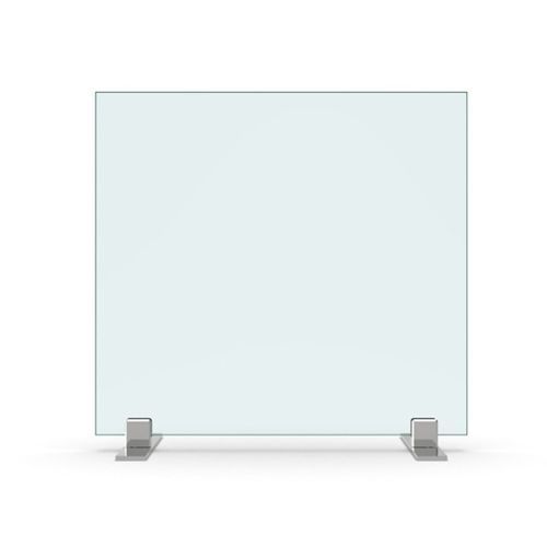 Séparateur de bureau au sol - SET-3087 - PAULI FRANCE  - en tissu / en verre / en verre acrylique