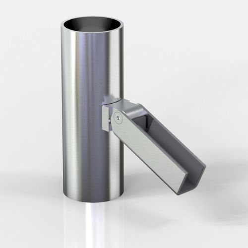 Pince à verre en verre - 9422VA - PAULI FRANCE  - pour balcon / pour escalier / pour verre