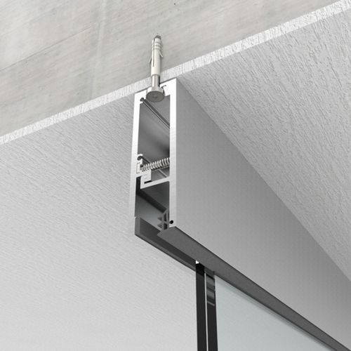 Profilé de fixation en acier inoxydable - 1432 - PAULI FRANCE  - pour balcon / pour balustrade / pour panneaux