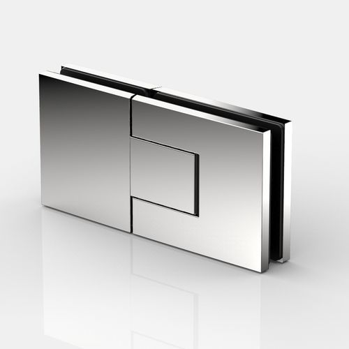 Charnière pour porte en verre - PONTERE+ : 8312_ - PAULI FRANCE  - pour porte de douche / d'angle / pivotante