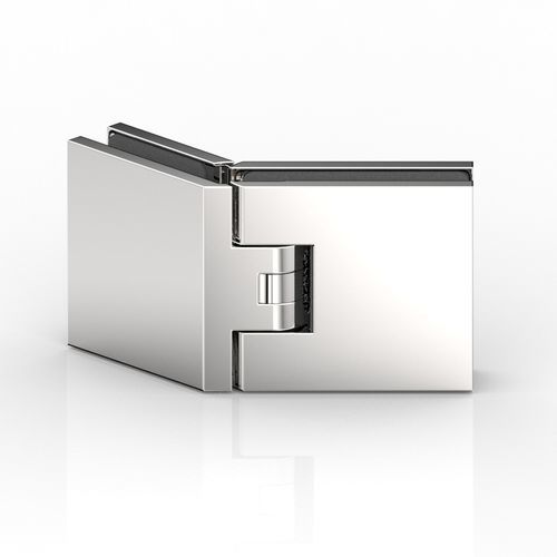Charnière pour porte en verre - FLAMEA + :  8131 - PAULI FRANCE  - pour porte de douche / d'angle / pivotante