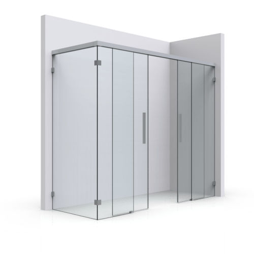 Paroi de douche coulissante - 213 - PAULI FRANCE  - rectangulaire / d'angle / en verre trempé