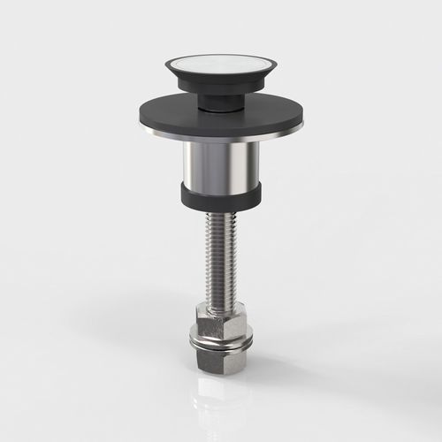 Système de fixation en inox - 751360VAM12 - PAULI FRANCE  - pour garde-corps / pour façade / par points
