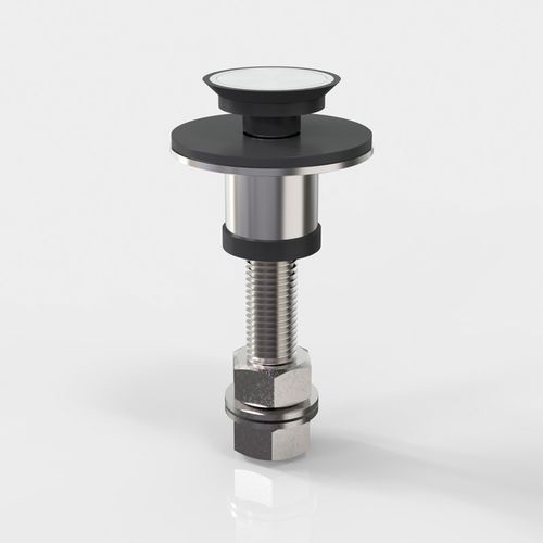 Système de fixation en inox - 751360VAM16 - PAULI FRANCE  - pour garde-corps / pour façade / par points