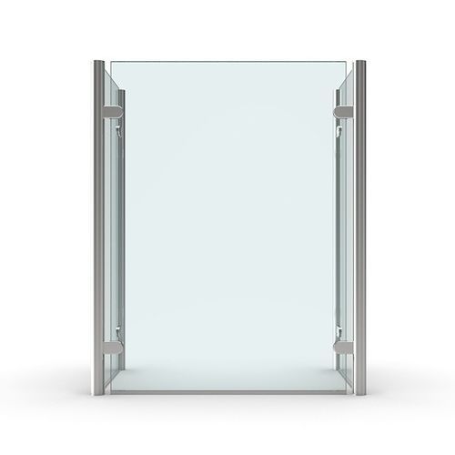 Séparateur de bureau sur bureau - Set-3098 - PAULI FRANCE  - en verre / en verre acrylique / de protection