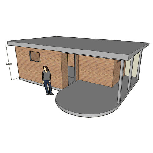 Poolhouse - POOL HOUSE - PBM BLOC - Global Green System