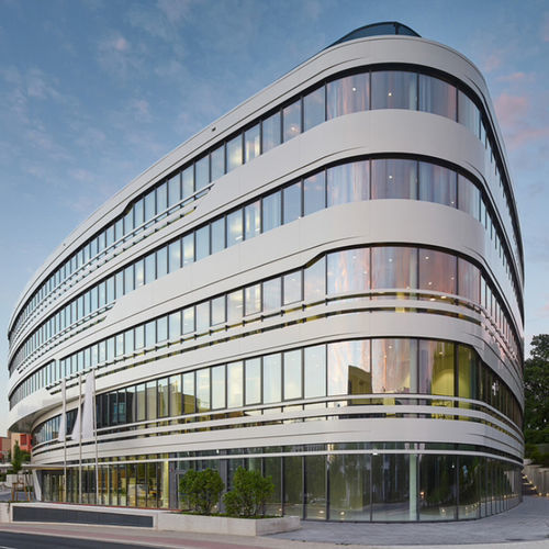 Façade ventilée en métal - EUROPLATE® - POHL Metal Systems GmbH - grand format