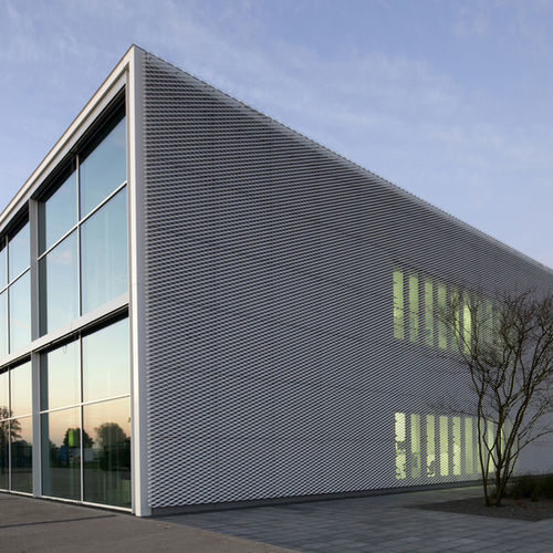 Façade ventilée en métal - ECOPANEL® EM-P - POHL Metal Systems GmbH - en plaques