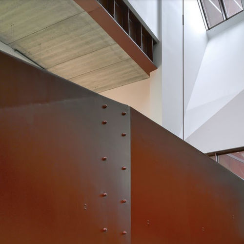Plaquette de parement en aluminium - DURANIZE COPPER - POHL Metal Systems GmbH - d'extérieur / contemporaine / polie