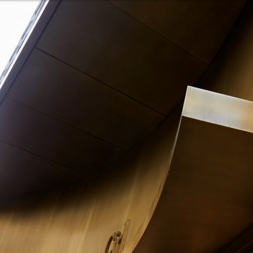 Plaquette de parement en laiton - BRONZE VIBRATION LIGHT  - POHL Metal Systems GmbH - pour façade / contemporaine / polie