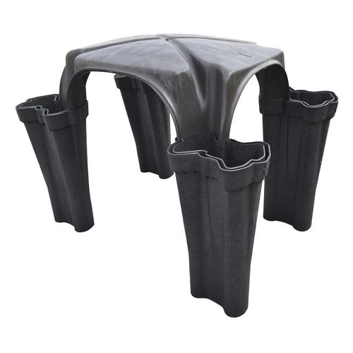 Coffrage perdu - MINI HERCULES - PROJECT FOR BUILDING SPA - en plastique recyclé / pour vide sanitaire