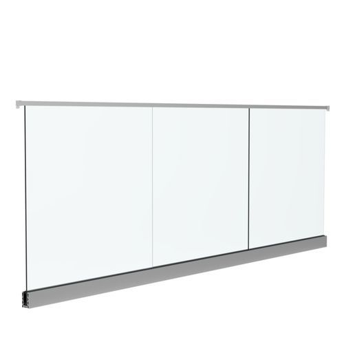 Garde-corps en aluminium - ALU CLASSY - Qingdao Jinfer International Co., Ltd. - en verre / à panneaux en verre / d'extérieur