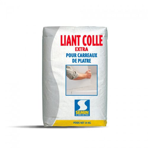 Mortier-colle de jointoiement - LIANT EXTRA - SEMIN - de montage / adhésif / pour carrelage