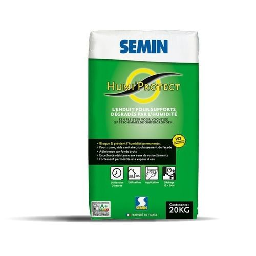 Enduit de protection - HUMI’PROTECT - SEMIN - de déshumidification / d'intérieur / d'extérieur