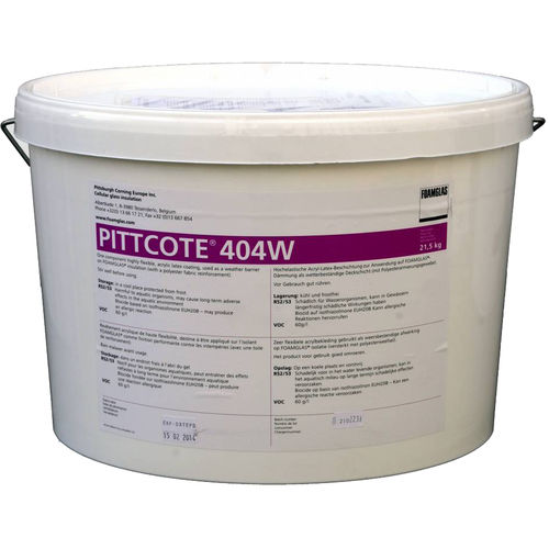 Enduit de protection - PITTCOTE® 404 - FOAMGLAS® - pour mur / pour métal / latex
