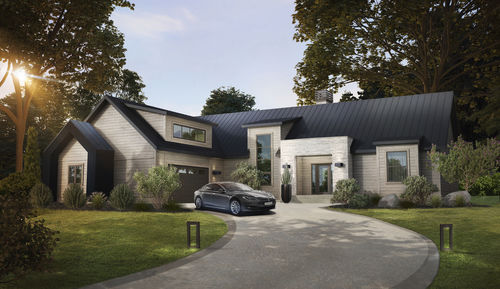 Maison en bois empilé - Flora - TIMBER BLOCK  - contemporaine / avec terrasse / MOB