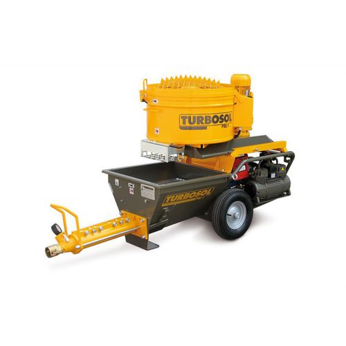 Machine à projeter enduit - POLI T - TURBOSOL PRODUZIONE SPA  - pour mortier