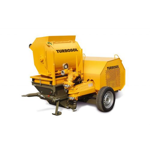 Machine à projeter enduit - UNI 30 - TURBOSOL PRODUZIONE SPA  - pour mortier / pour le béton
