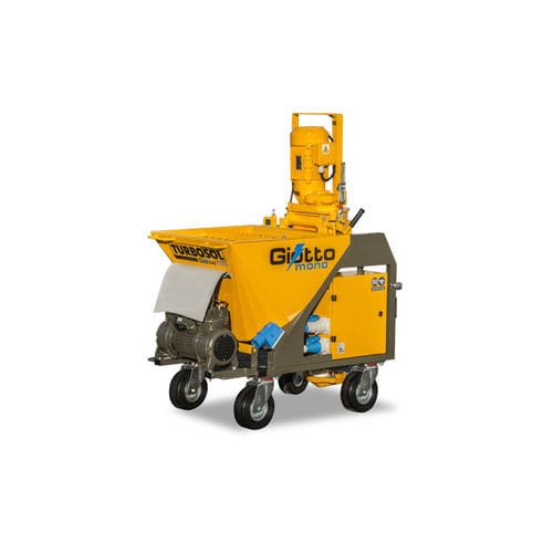 Machine à projeter enduit - GIOTTO MONO - TURBOSOL PRODUZIONE SPA 