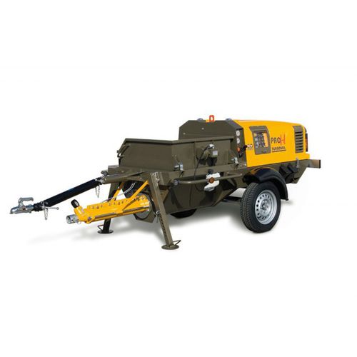 Pompe à béton montée sur remorque - PRO H CL - TURBOSOL PRODUZIONE SPA 