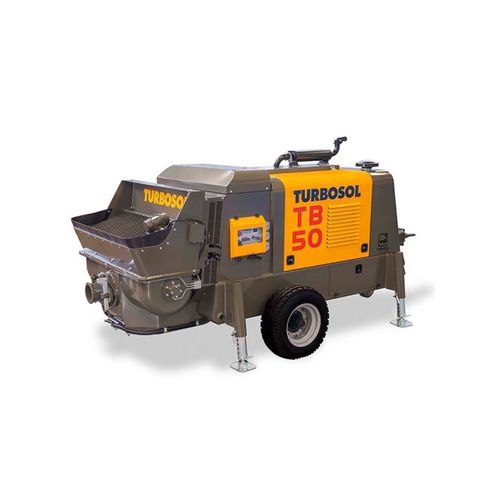 Pompe à béton stationnaire - TB 50 - TURBOSOL PRODUZIONE SPA 