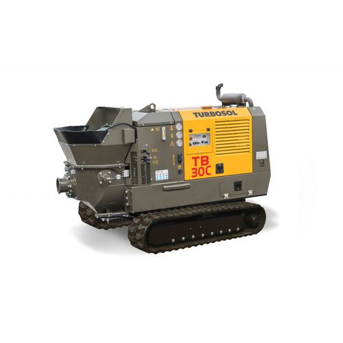 Pompe à béton sur chenilles - TB 30 C - TURBOSOL PRODUZIONE SPA 