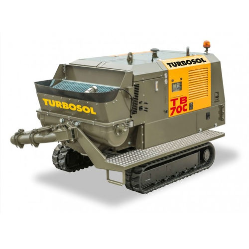 Pompe à béton sur chenilles - TB 70 C - TURBOSOL PRODUZIONE SPA 