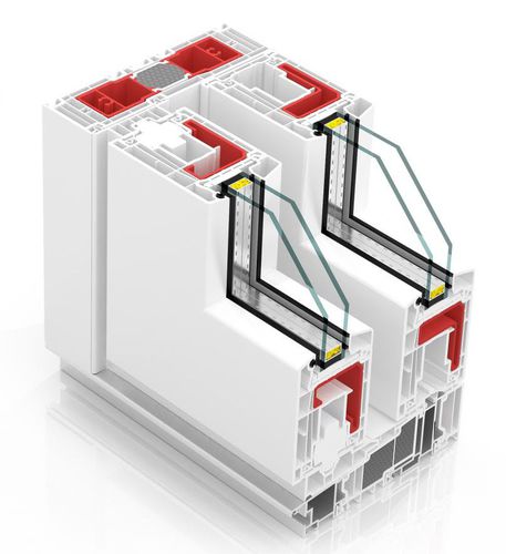 Fenêtre en PVC - 70 - VETREX  - oscillo-coulissante / à double vitrage / à isolation thermique