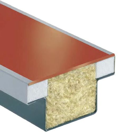 Panneau sandwich pour façade - GLASS-ALU / ALU-ALU (Z-SHAPED) - WEISS CHEMIE + TECHNIK GMBH & CO. KG - pour mur / pour fenêtre / face métallique