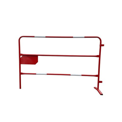Barrière de protection - TP - BATISEC  - fixe / en métal / pour chantier