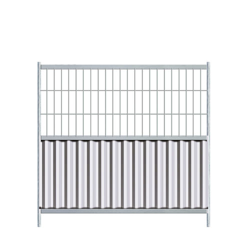 Clôture à panneaux - 100-1000 - BATISEC  - pour chantier / en acier galvanisé / contemporaine