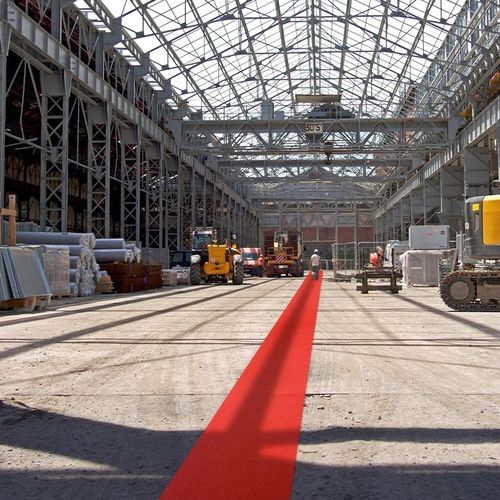 Tapis de sol professionnel - ECO - BATISEC  - en résine / en fibres synthétiques / antidérapant