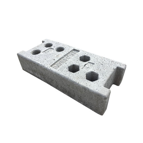 Élément de fixation en béton - 050-0105 - BATISEC  - pour clôture / pour extérieur / préfabriqué