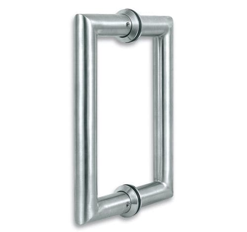 Poignée de tirage pour porte de douche - BO 521251 series - BOHLE AG - en inox / contemporaine / sur rosace