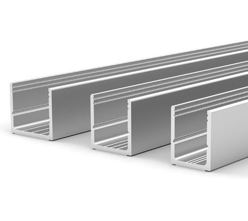 Profilé en aluminium - BO 520164 series - BOHLE AG - en U / pour cloison