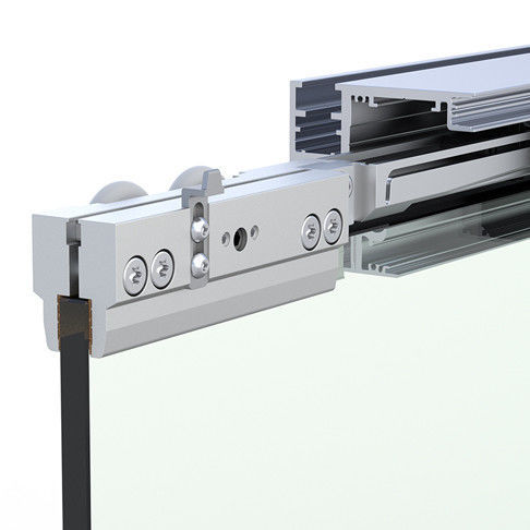 Système coulissant en aluminium - MasterTrack® FT 80  - BOHLE AG - pour porte en verre / coureurs cachés / avec amortisseur intégré