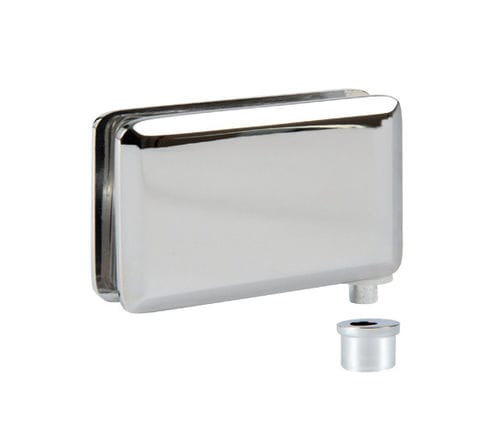 Charnière pour porte en verre - BO 5200051	 - BOHLE AG - pour meuble / en laiton chromé / pivotante