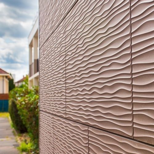 Bardage pour isolation thermique par l'extérieur (ITE) - DUNE  - CAREA - en panneaux / en composite / minéral