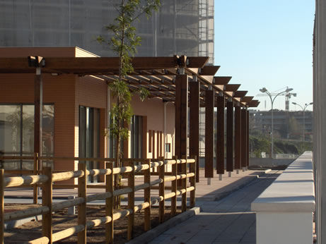 Pergola adossée - CARMO - en bois