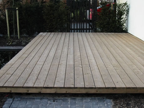 Lame de terrasse en bois massif - CARMO - en bois