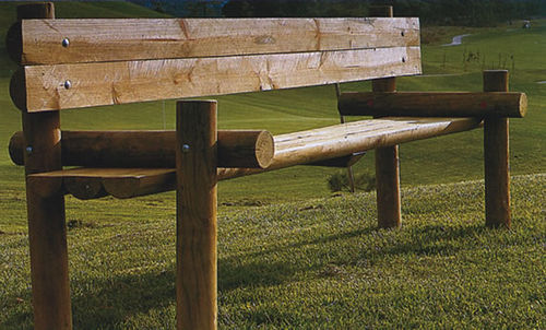 Banc de jardin classique - 2030 - CARMO - en bois
