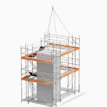 Échafaudage en aluminium - US® CRANE I - Catari - grande hauteur