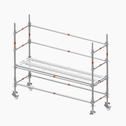 Échafaudage en aluminium - U® CASTOR - Catari - grande hauteur / sur roulettes