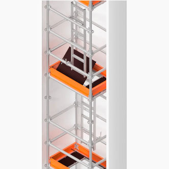Échafaudage en acier galvanisé - US® - Catari - en aluminium / grande hauteur