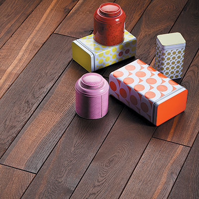 Parquet contrecollé - CA 405 - CHENE DE L EST  - massif / en chêne / huilé