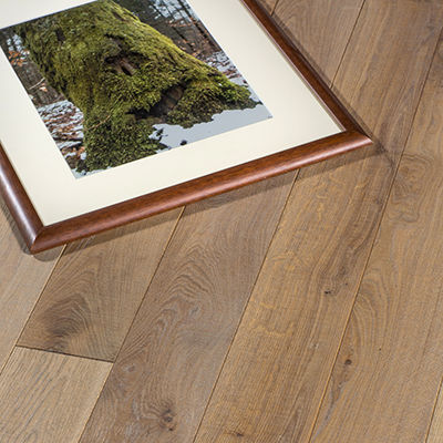 Parquet contrecollé - SC 616 - CHENE DE L EST  - massif / en chêne / huilé