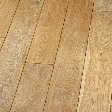 Parquet contrecollé - PA 22 - CHENE DE L EST  - massif / en chêne / vieilli