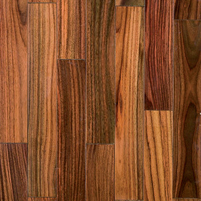 Parquet massif - PALISSANDRE - CHENE DE L EST  - en bois exotique / verni / à coller
